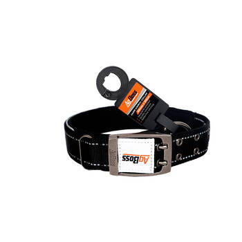 AgBoss Working Farm Pet Dog Collar Reflective Orange 0.04x60cm 24 inch