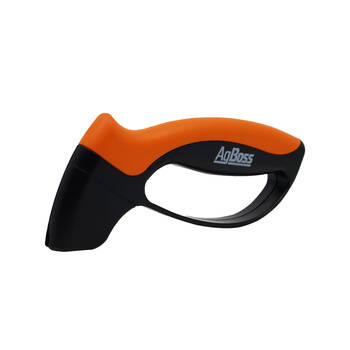 AgBoss Knife, Cleavers, Axes and Other Cutting Tool Sharpener Orange Black