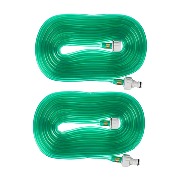 2PK Hills Soaker Sprinker Watering Hose 12mm x 10M UV Protected