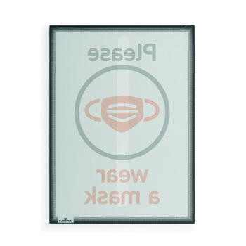 Durable Duraframe Info Static Cling Pocket A4 - Grey