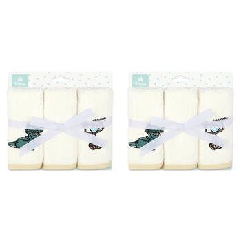 6pc Disney Toy Story Baby/Kids Cotton Washers/Washcloth 25x25cm