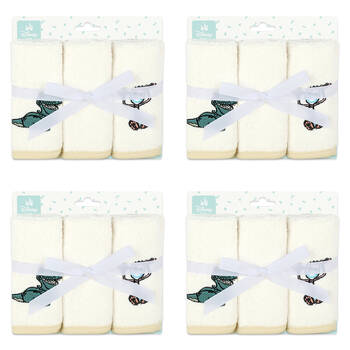 12pc Disney Toy Story Baby/Kids Cotton Washers/Washcloth 25x25cm