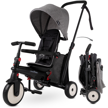 SmarTrike STR3 Journey Folding Tricycle Kids 10-36m Grey 