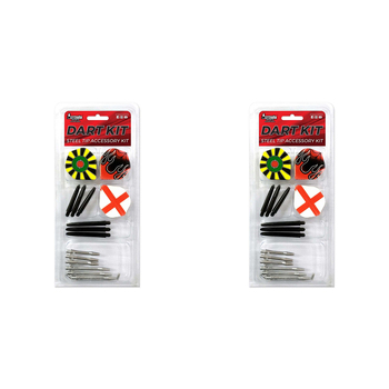 2x 24pc Formula Sports Basic Dart Kit Steel Tip Accessory Set