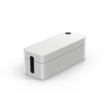 Durable Cavoline Rubberised Plastic Cable Boxes L - Grey