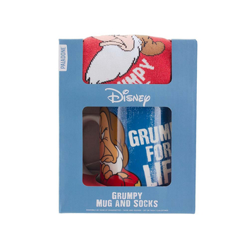 Disney Snow White Grumpy 300ml Coffee Mug & Ankle Socks Pair