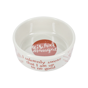 Harry Potter 13.5cm Marauders Map Dog Feeding Bowl
