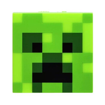 Minecraft Creeper Night Light Wall Mount 10cm Green