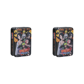 2x 72pc Naruto Shippuden Who Is It Card Game Kids 6y+