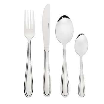 24pc Wiltshire Harmony Essential Everyday Stainless Steel Cutlery Utensil Set