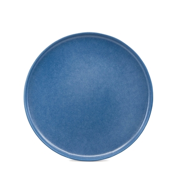 Salt &amp; Pepper Hue Side Plate 20cm Blue Stoneware