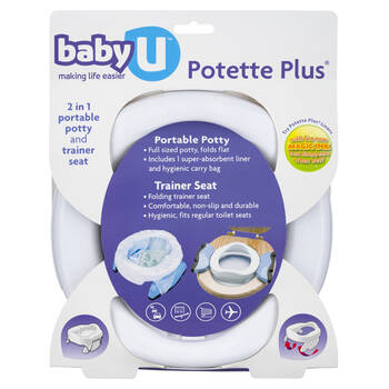 Baby U Potette Plus Portable Potty & Trainer Set