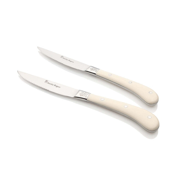 Stanley Rogers Pistol Grip Artisan Steak Knives Cream 4pc Set
