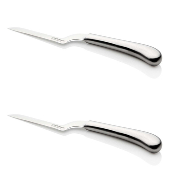 2PK Stanley Rogers Pistol Grip Long Soft Cheese Knife S/S