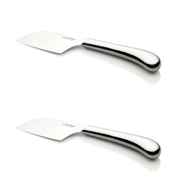 2PK Stanley Rogers Pistol Grip Mini Cleaver Stainless Steel