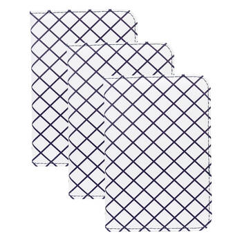 3PK Wicked Sista Criss Cross Passport Document Travel Wallet Holder 100x147mm