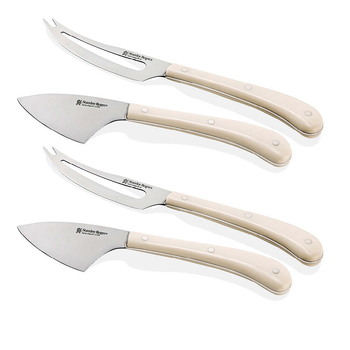 4pc Stanley Rogers Pistol Grip Cream Cheese Knife Set