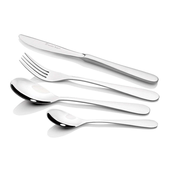 Stanley Rogers Deevo Satin 56pc Cutlery Family Dinner Set