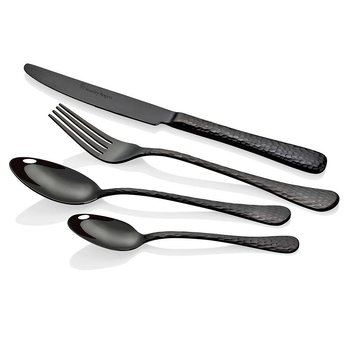 Stanley Rogers Bolero Onyx 16pc Cutlery Family Dinner Set