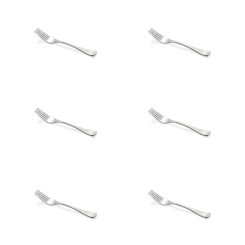 6PK Stanley Rogers Metro Dessert Fork Individual Cutlery