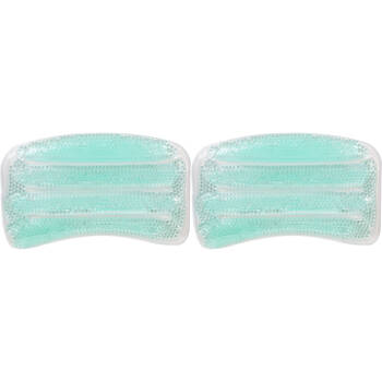 2PK Wicked Sista Gel Bead Back/Neck Support Bath Pillow w/ Suction Cups