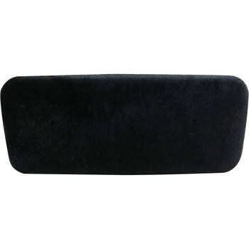 Wicked Sista Velvet Polyester Eyewear Storage Travel Case Holder 16x7cm Black