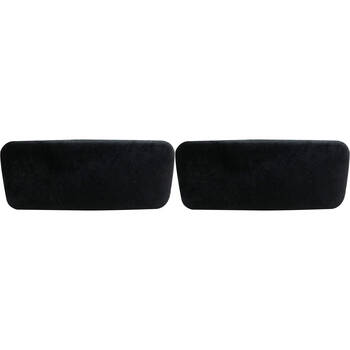 2PK Wicked Sista Velvet Eyewear Storage Travel Case Holder 16x7cm Black