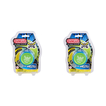 2PK Duncan Yo Yo Intermediate Butterfly XT Kids Toy 6y+ Assorted