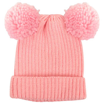 Foote Street Poppy Beanie For Toddlers - Winter Cap - Soft Pink - 8M-2Y