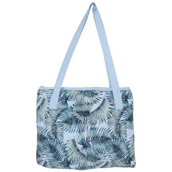 Wicked Sista Large Beach Mat Tropical Leaves Waterproof Foam Padding Green