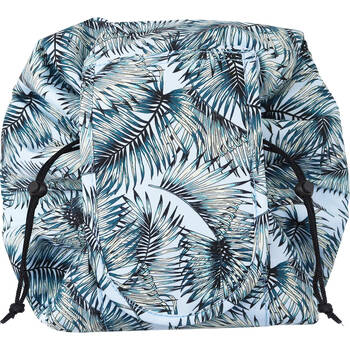 Wicked Sista Tropical Leaves Drawstring Make Up Toiletries/Travel Mat 500mm