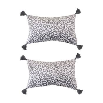 2PK Wicked Sista Inflatable Beach Pillow Watercolour Leopard Spa Comfort