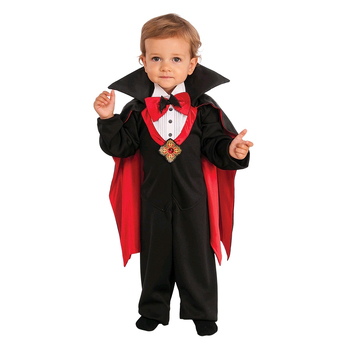 Dapper Vampire Drac Jumpsuit/Cape Costume Size Toddler