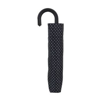 Wicked Sista Compact Umbrella Mini Dot Manual Opening Polyester - Black/White