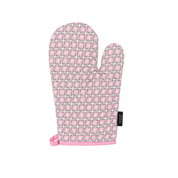 Wicked Sista Oven Mitt Kitchen Gloves 17x29cm - Overlap Geo
