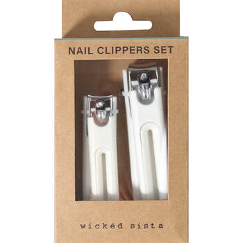 2pc Wicked Sista Pedicure Manicure Tools Stainless Steel Nail Clippers