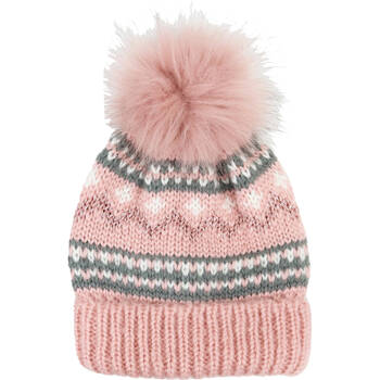 Foote Street Unisex Nordic Beanie Cosy For Kids M/L Dusty Pink 7Y-10Y