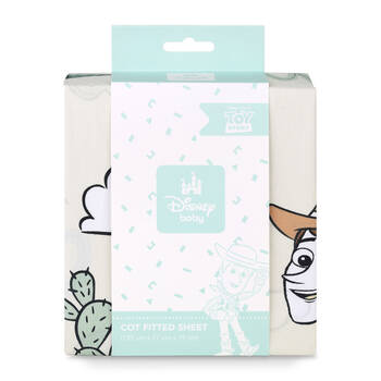 Disney Toy Story Baby/Kids Soft Cot Fitted Bedding Sheet 132x77cm