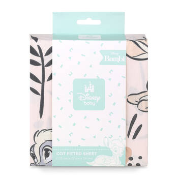Disney Bambi Baby/Kids Soft Cot Fitted Bedding Sheet 132x77cm