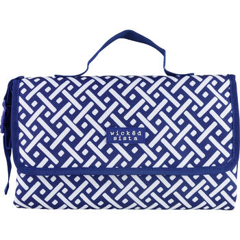 Wicked Sista Nappy Change Mat 30x19cm - Geo Weave