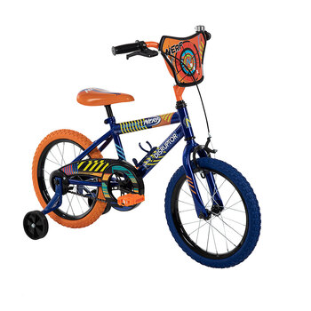 Huffy Nerf 40cm Kids/Children's Outdoor Push Bike w/ Training Wheels 3y+