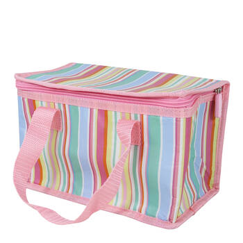 Wicked Sista Candy Stripes Recycled Tote Insulated Lunchbox 230x150x130mm
