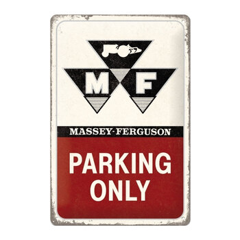 Nostalgic-Art 20x30cm Medium Sign Massey Ferguson Parking Only