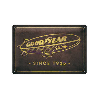 Nostalgic-Art Goodyear Blimp Since 1925 Sign Medium 20x30x0.5cm