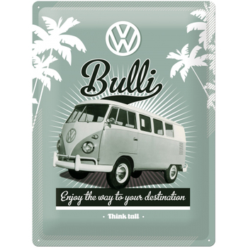 Nostalgic Art VW Bulli 30x40cm Large Metal Tin Sign