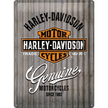 Nostalgic Art Harley Metal Wall 30x40cm Large Tin Sign