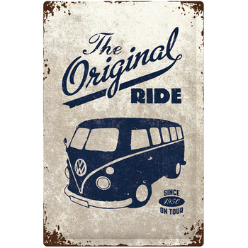 Nostalgic Art VW Bulli The Original Ride 40x60cm XL Metal Sign