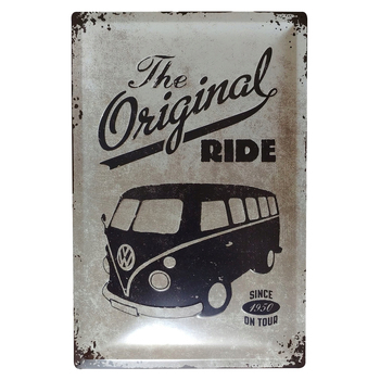 Nostalgic Art VW Bulli The Original Ride 40x60cm XL Metal Sign