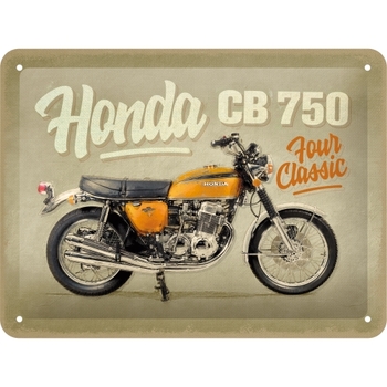 Nostalgic Art Small Sign 15x20cm Wall Hanging Honda MC CB 750 Four Classic
