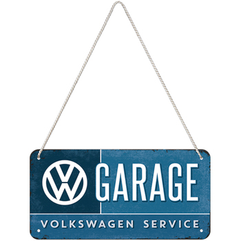 Nostalgic Art Metal 10x20cm Hanging Sign VW Garage